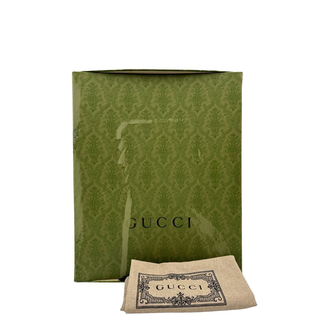 scatola e dustbag Borsa Gucci realizzata in canvas GG, di lusso, originale, ottime condizioni, usata 