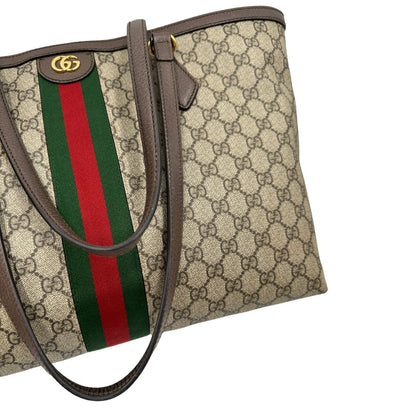 manici Borsa Gucci realizzata in canvas GG, di lusso, originale, ottime condizioni, usata 