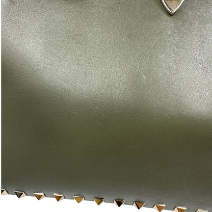  Borsa V. G. in pelle verde