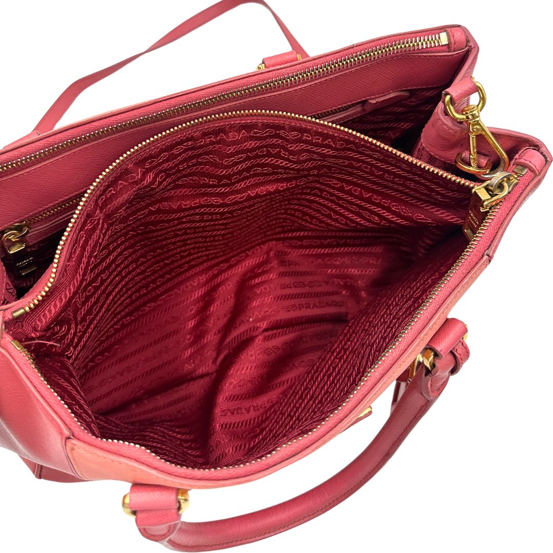 Borsa Prada Galleria rosa