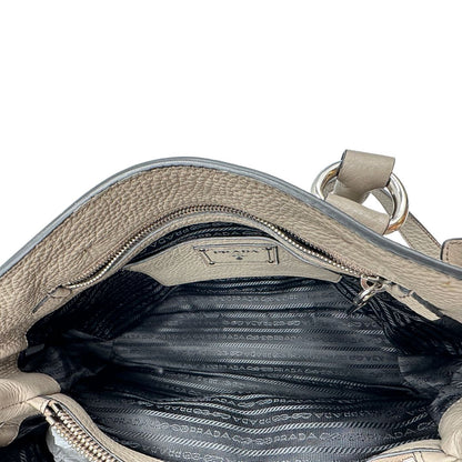 Satchel Prada grigia