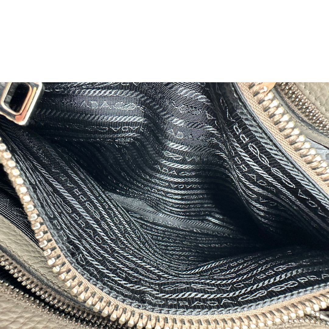 Satchel Prada grigia