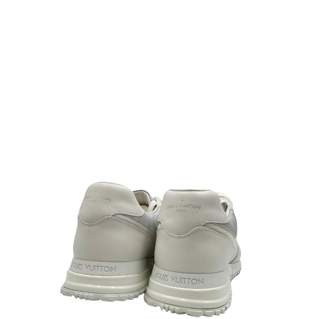 Sneaker Run Away in pelle bianca , di lusso, originale, ottime condizioni, usata
