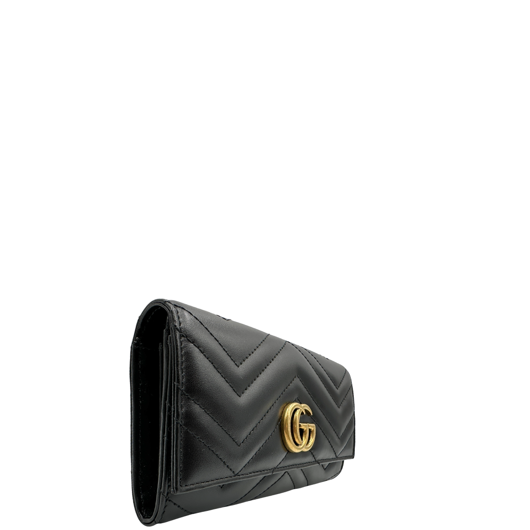 Portafoglio Gucci Marmont nero