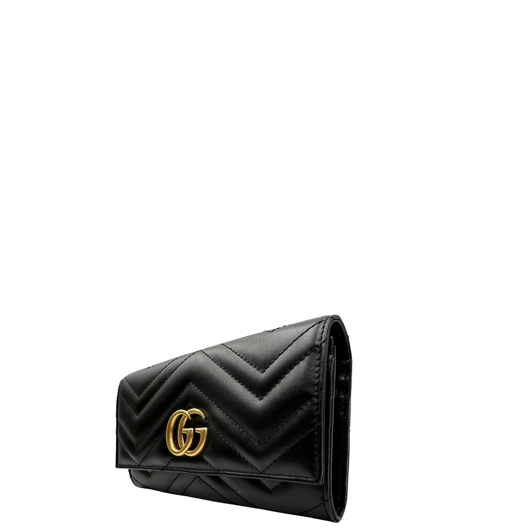 Portafoglio Gucci Marmont nero