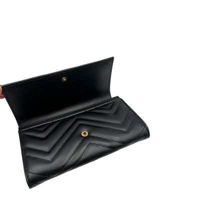 Portafoglio Gucci Marmont nero
