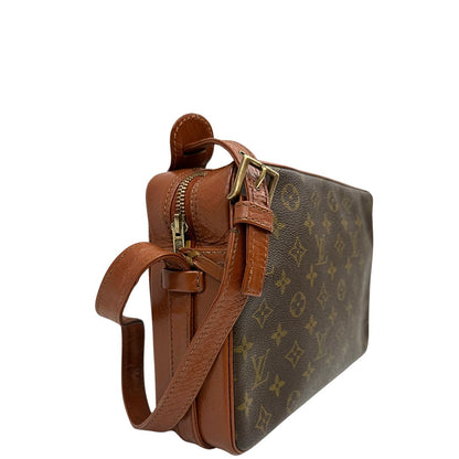 lato Borsa Sac Bandoulière LV in canvas marrone monogram, di lusso, originale, ottime condizioni, usata 