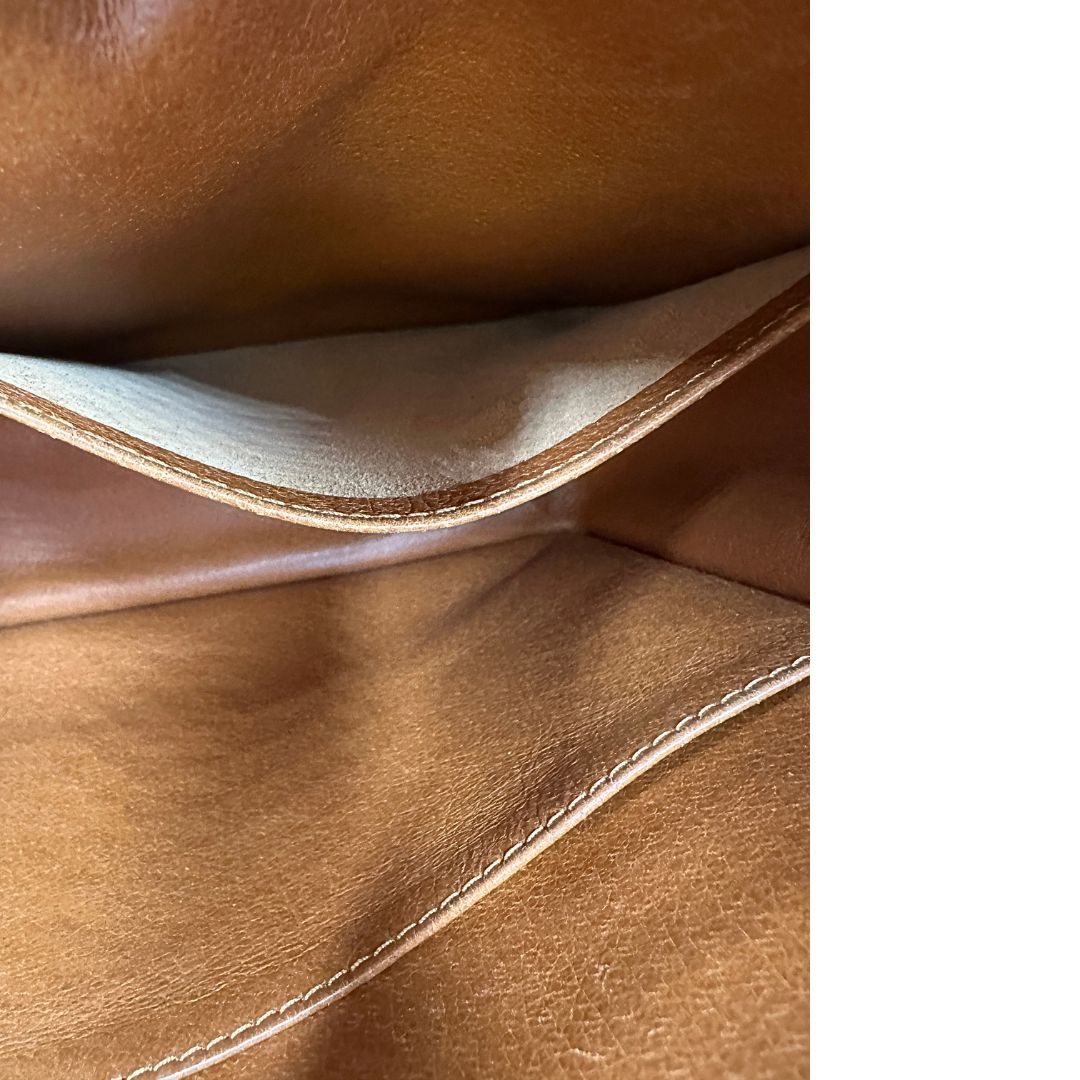 interno Borsa Sac Bandoulière LV in canvas marrone monogram, di lusso, originale, ottime condizioni, usata