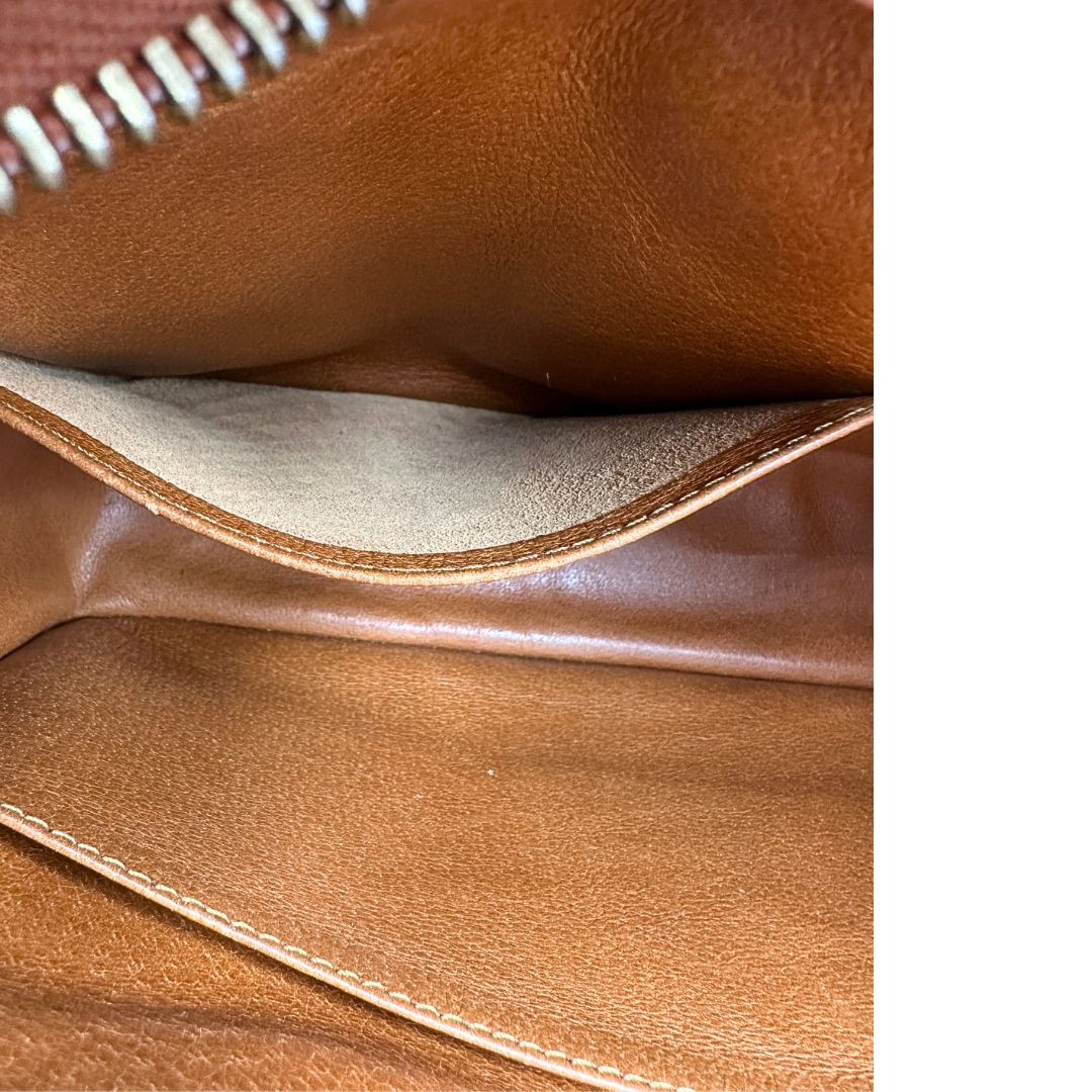 interno Borsa Sac Bandoulière LV in canvas marrone monogram, di lusso, originale, ottime condizioni, usata