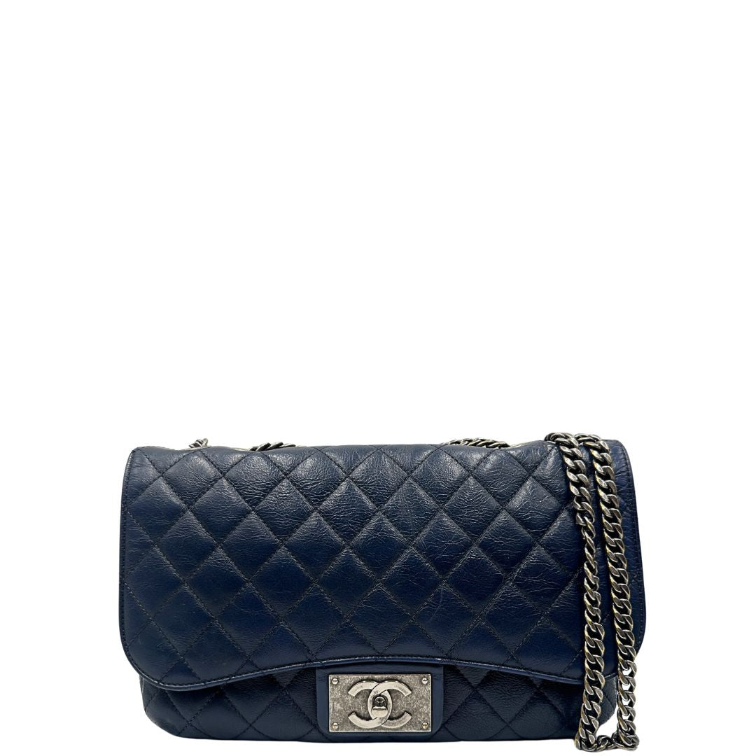 Borsa CC Chanel blu