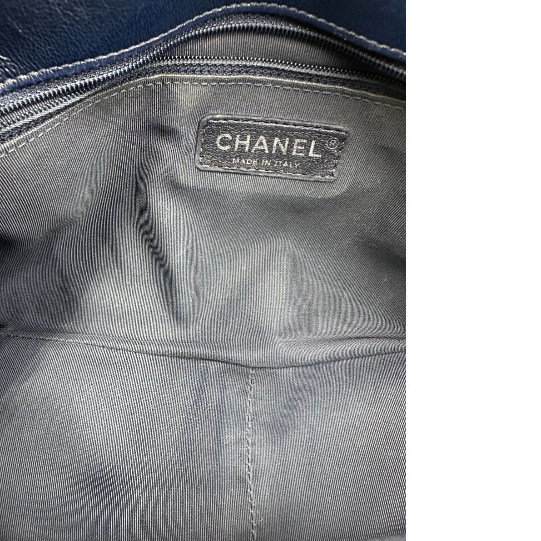 Borsa CC Chanel blu