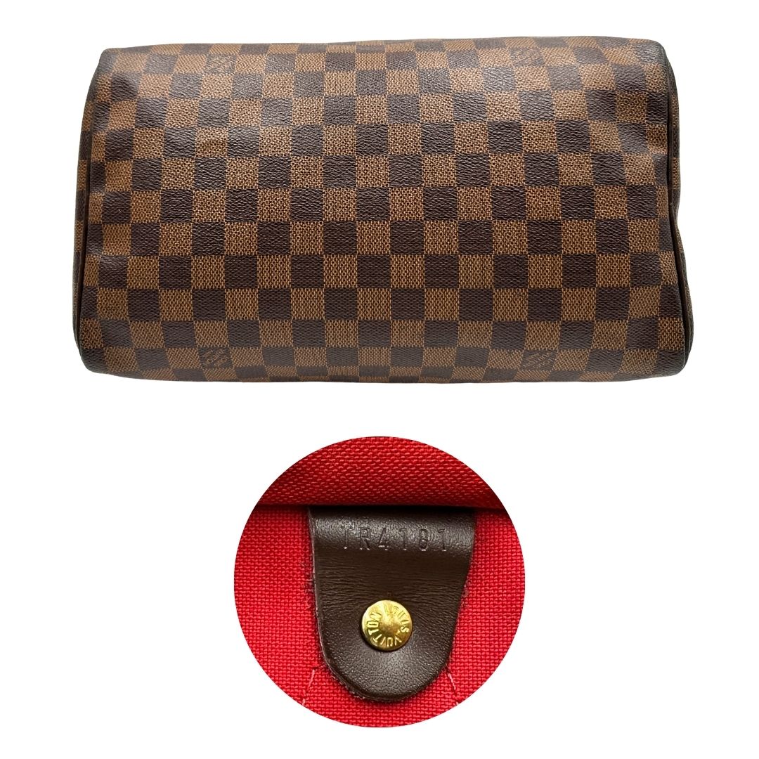 Speedy Damier Ébène 30 Louis Vuitton