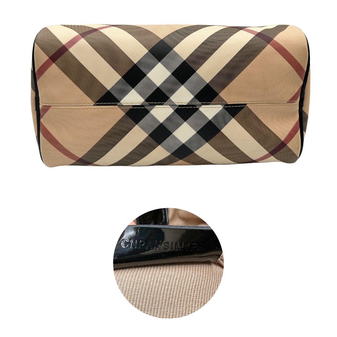 Bauletto Burberry tartan