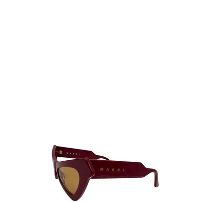 Occhiali da sole Marni in acetato color magenta