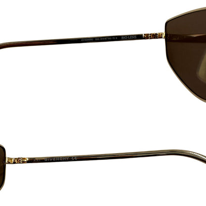 Occhiali da sole Givenchy in metallo dorato 