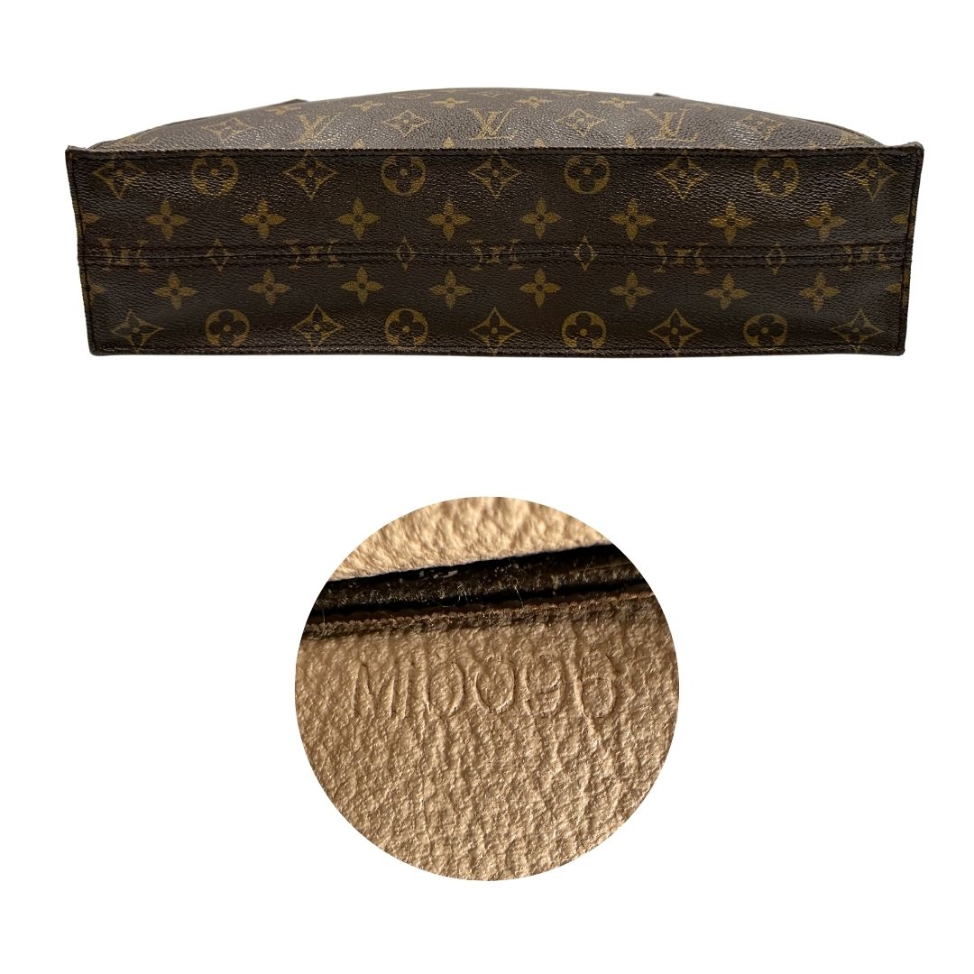 Sac Plat Louis Vuitton monogram