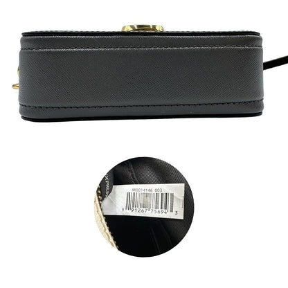 base Borsa Marc Jacobs in pelle nera e bianca 