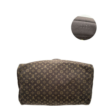 base Bauletto Speedy 30 LV in tessuto con monogram mini lin 