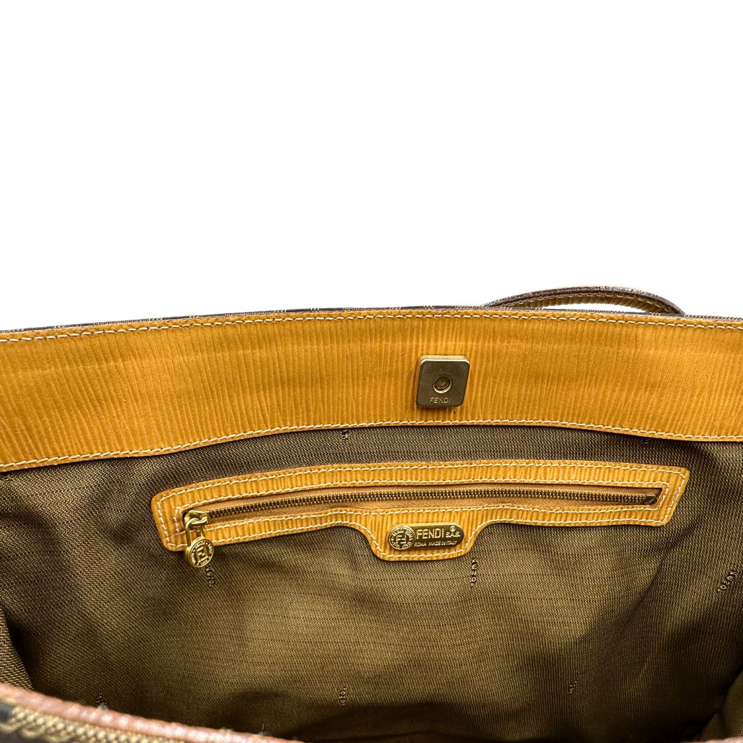 Borsa Tote Fendi Zucca