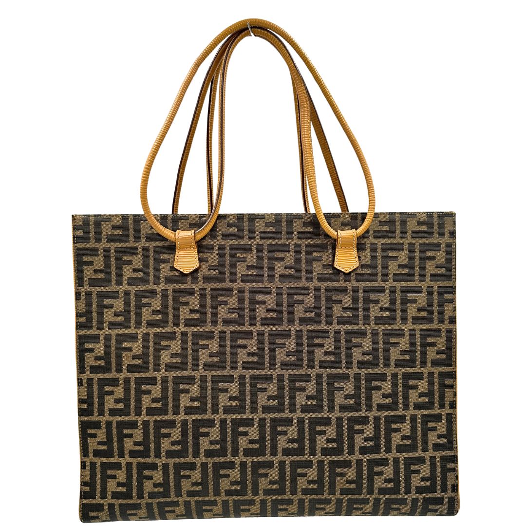 Borsa Tote Fendi Zucca