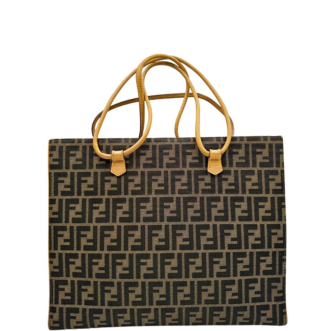 Borsa Tote Fendi Zucca