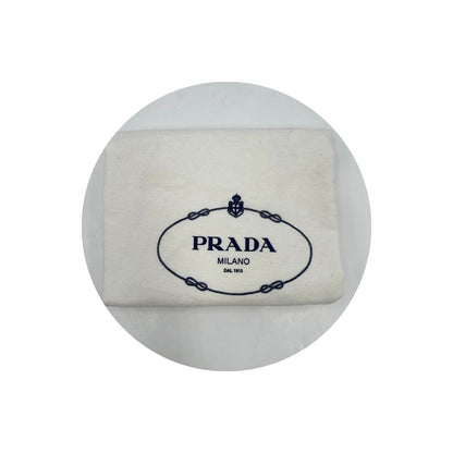 dustbag Borsa Prada in nylon verde
