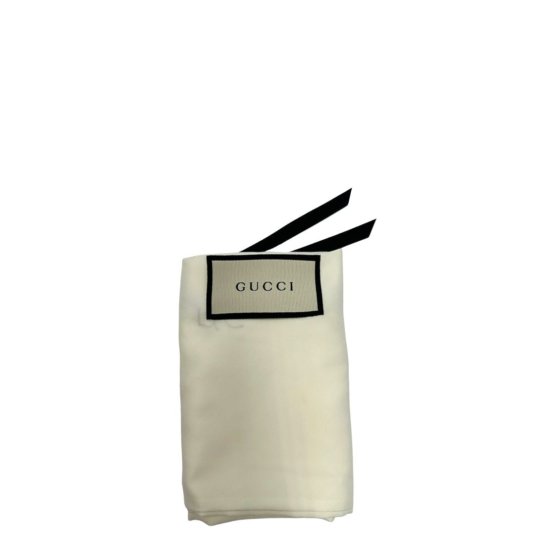 dustbag  Borsa Gucci mezzaluna in pelle martellata rossa, di lusso, originale, usata