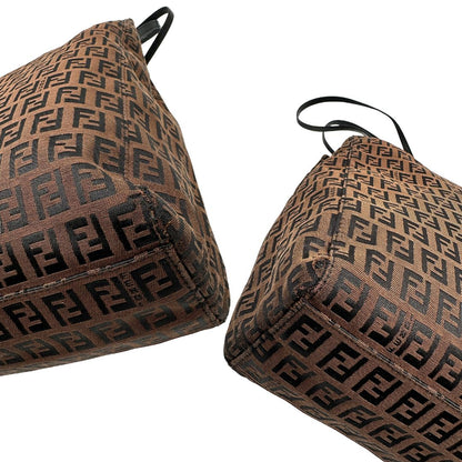 Tote Fendi Zucchino marrone