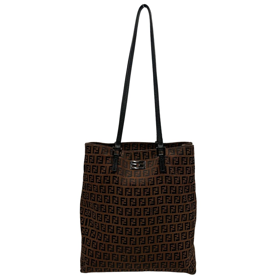 Tote Fendi Zucchino marrone