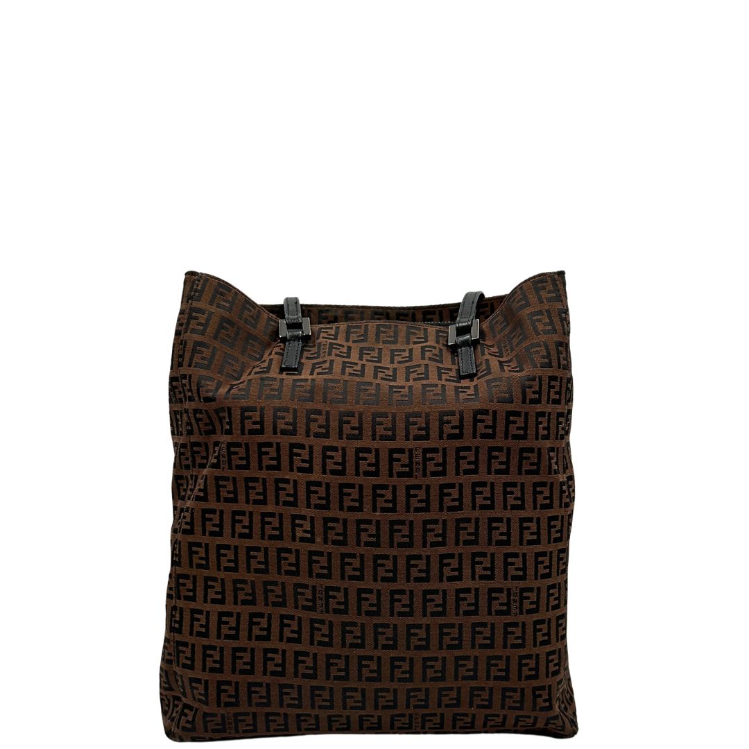 Tote Fendi Zucchino marrone