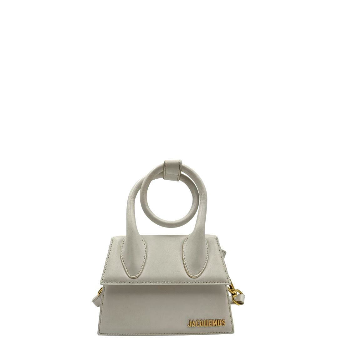 Le Chiquito Noeud Jacquemus bianca