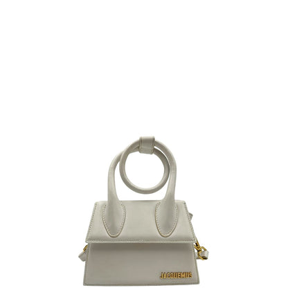 Le Chiquito Noeud Jacquemus bianca