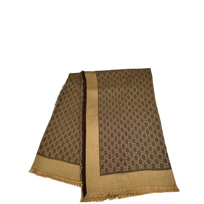 Scialle Gucci GG beige