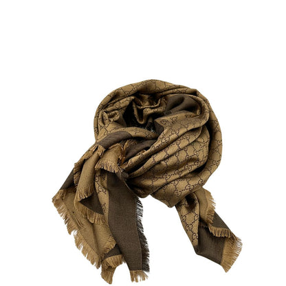 Scialle Gucci GG beige
