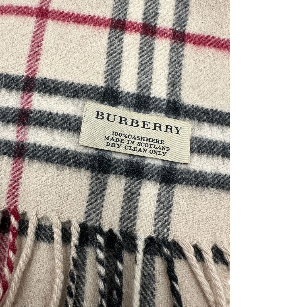 Sciarpa Burberry tartan