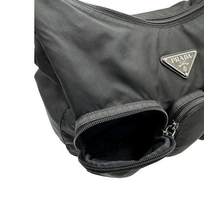Hobo Prada nylon nero