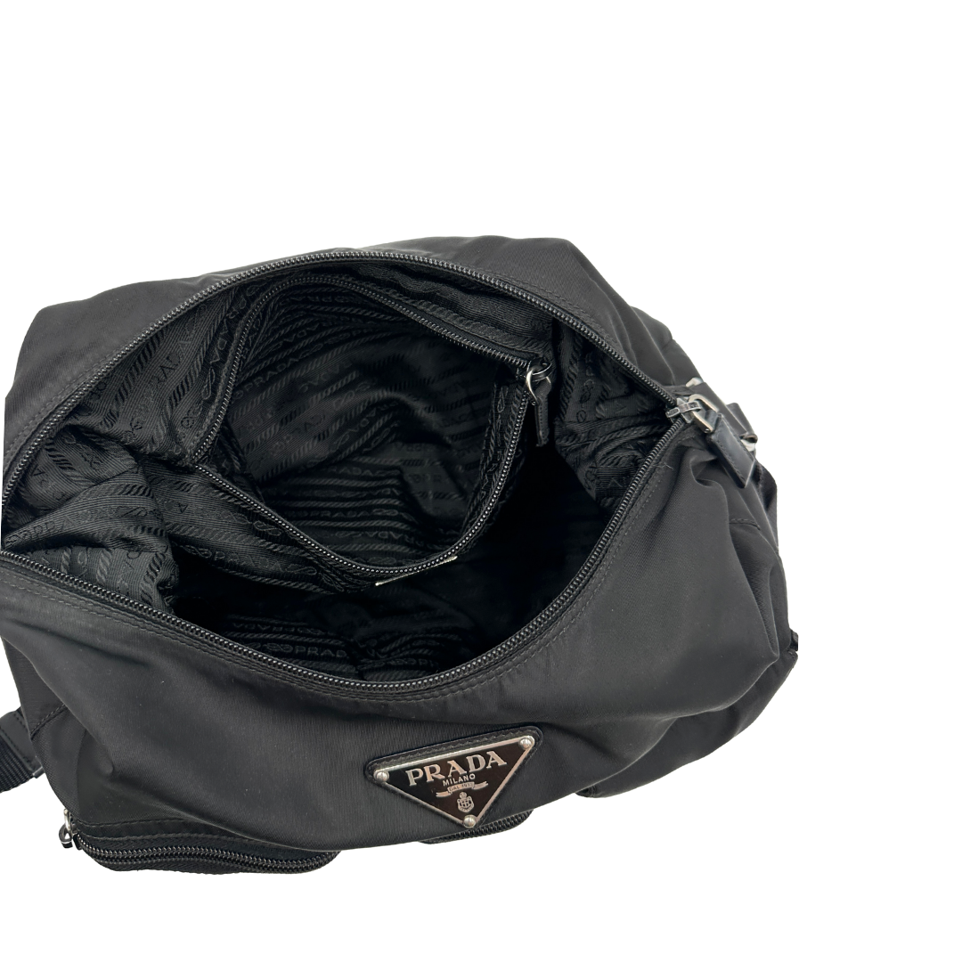 Hobo Prada nylon nero
