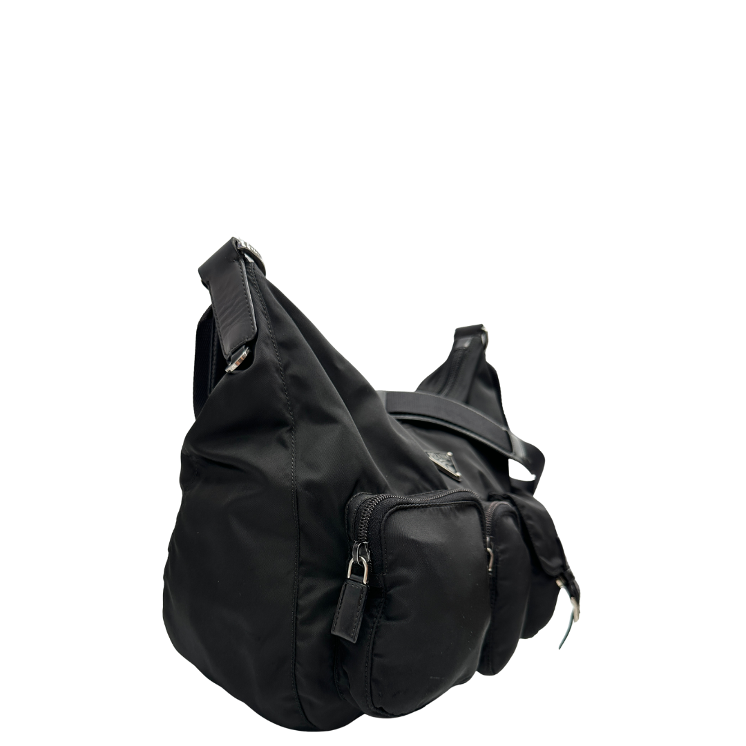Hobo Prada nylon nero