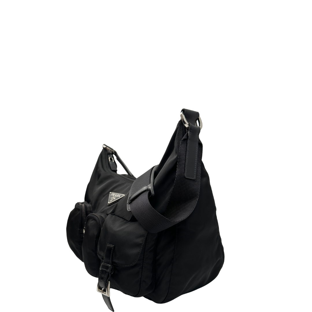 Hobo Prada nylon nero