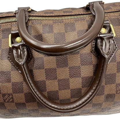 manici   Bauletto Speedy 35 LV in canvas Damier Ébène, di lusso, originale, ottime condizioni