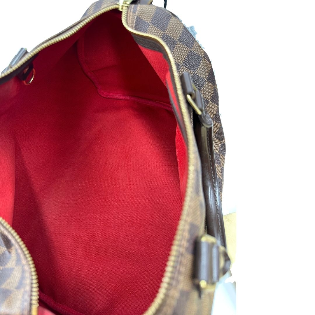 Speedy 35 Damier Ébène Louis Vuitton