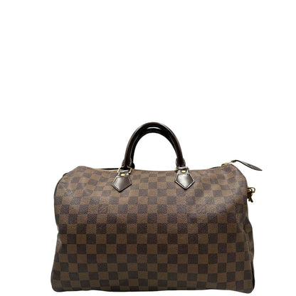 front  Bauletto Speedy 35 LV in canvas Damier Ébène, di lusso, originale, ottime condizioni 