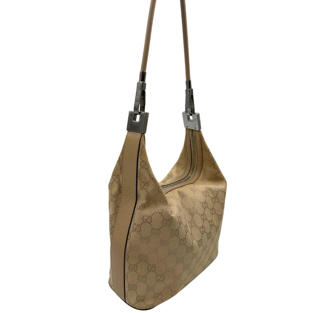 Hobo Gucci GG Beige