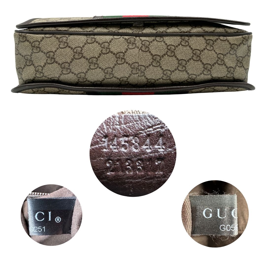 Cartella Gucci GG Web