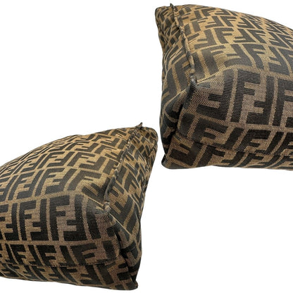 Sac Plat Fendi Zucca tabacco