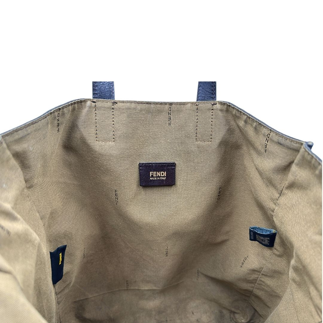 Sac Plat Fendi Zucca tabacco
