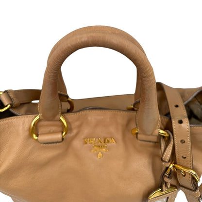 Tote Prada caramello