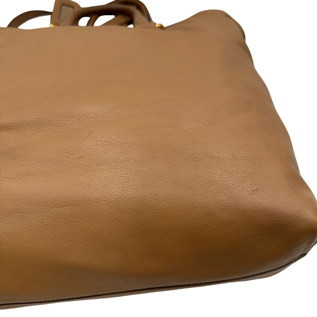 Tote Prada caramello