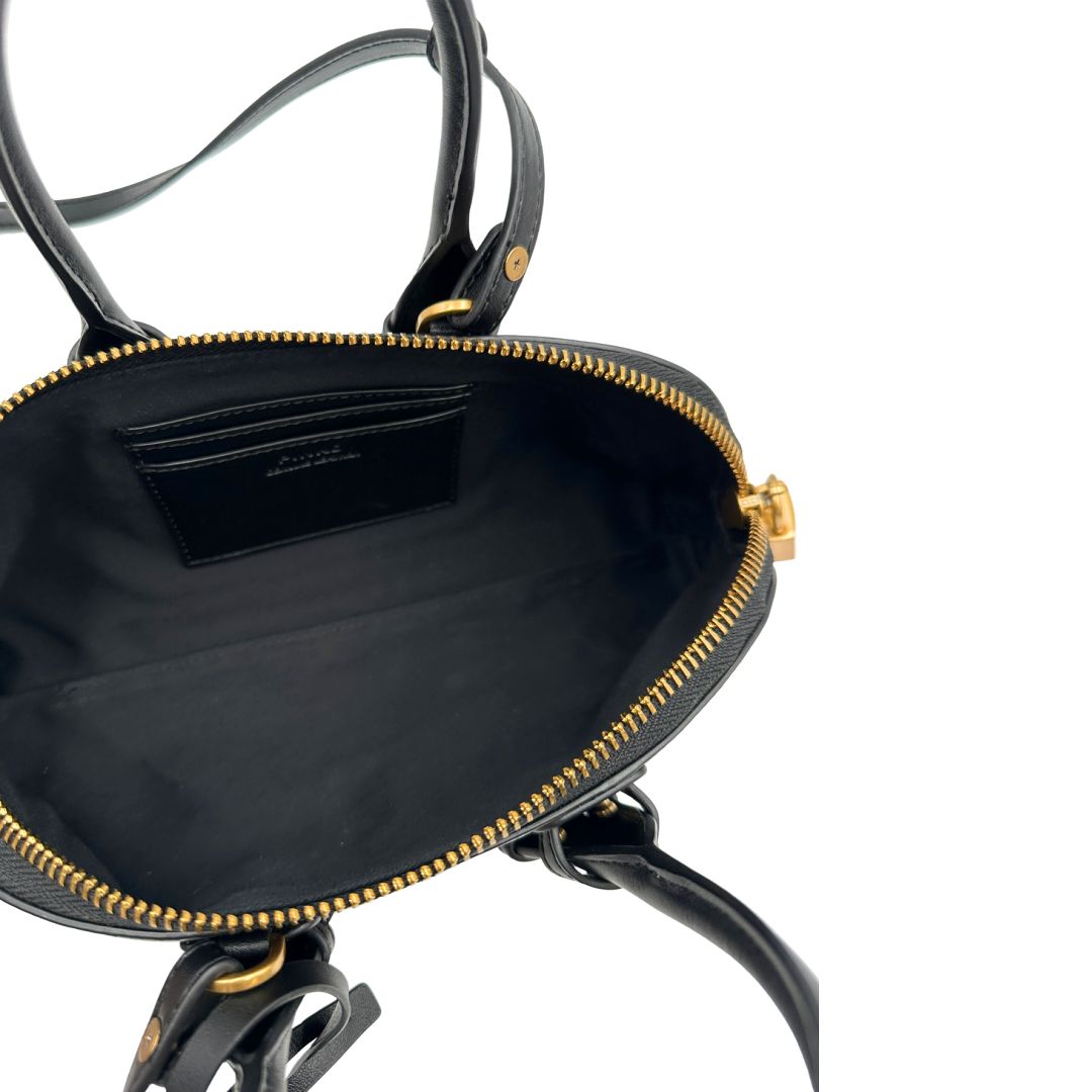 Borsa Pinko Bowling Escape piccola nera