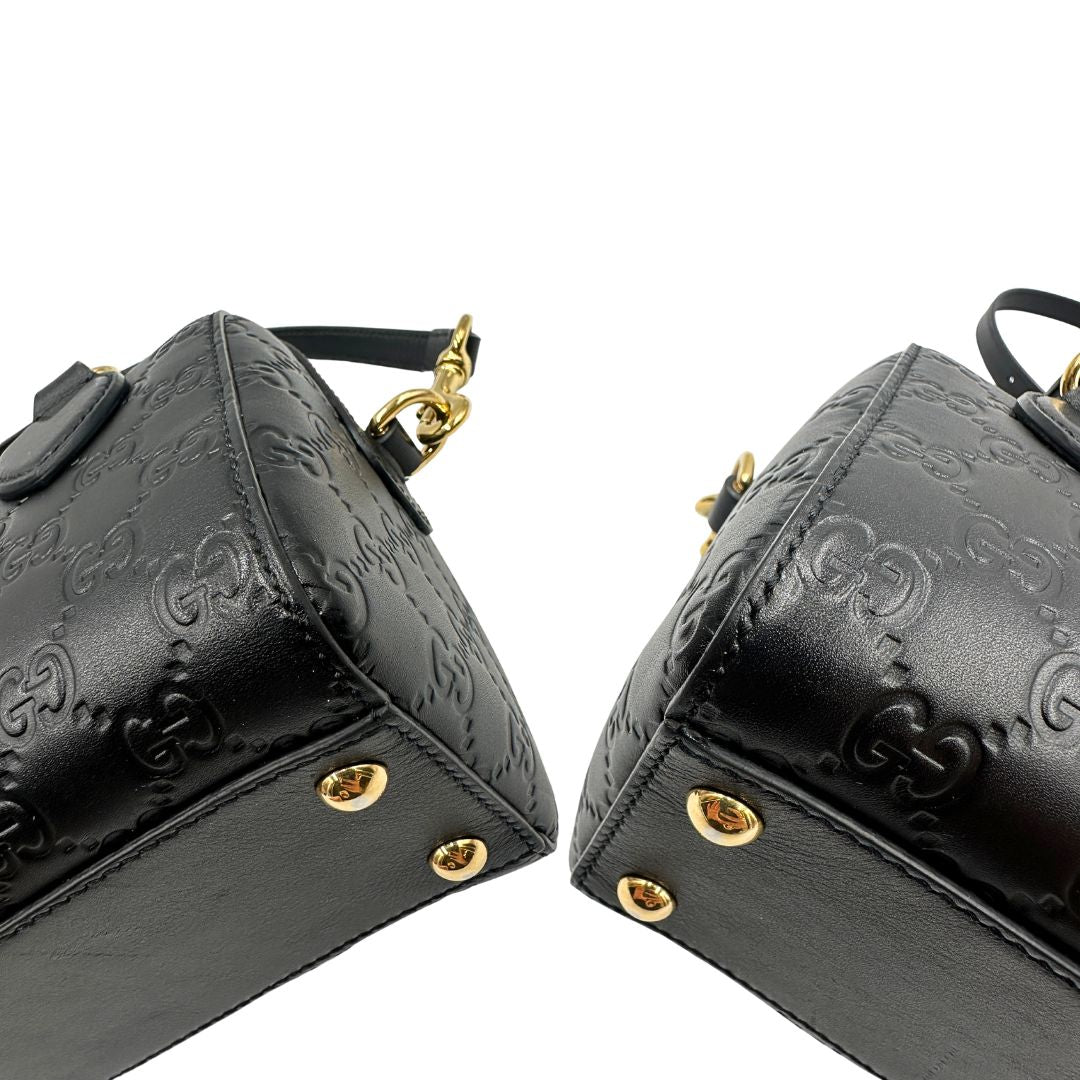 Bauletto Gucci GG Emblem Mini Boston